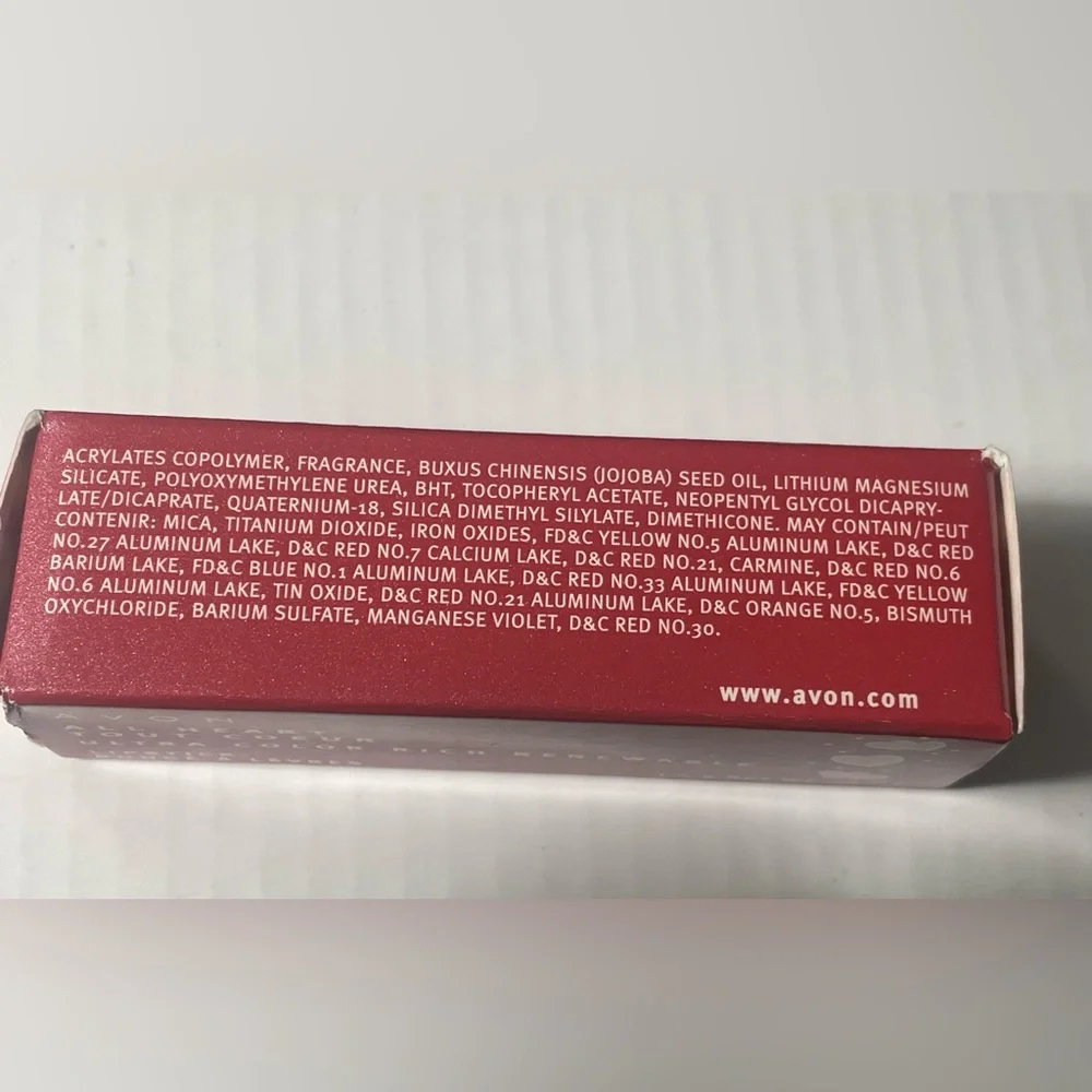 Avon All Heart Ultra Rich Lipstick In Raisin Kiss Full Size